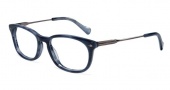 Lucky Brand Spectator Eyeglasses Eyeglasses - Blue Horn