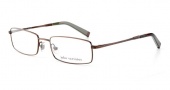 John Varvatos V130 Eyeglasses Eyeglasses - Antique Brown