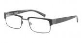 John Varvatos V137 Eyeglasses Eyeglasses - Black Horn