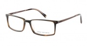 John Varvatos V336 Eyeglasses Eyeglasses - Brown Horn