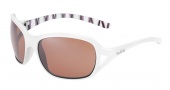 Bolle Solden Sunglasses Sunglasses - 11756 Shiny White / Bamboo / Polarized Sandstone