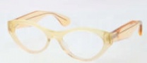 Miu Miu MU 03MV Eyeglasses Eyeglasses - PDA1O1 Gold Gradient