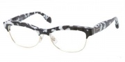 Miu Miu MU 05MV Eyeglasses Eyeglasses - PC71O1 White Havana / Black