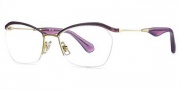 Miu Miu MU 54LV Eyeglasses Eyeglasses - NAD1O1 Gold / Violet