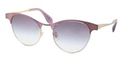Miu Miu MU 50OS Sunglasses Sunglasses - NAA4W1 Brushed Gold / Violet / Violet Gradient Lens