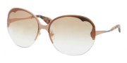 Miu Miu MU 51OS Sunglasses Sunglasses - LAE9S1 Brushed Bronze Golden / Brown Gradient Lens