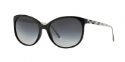 Burberry BE4146 Sunglasses Sunglasses - 34068G Black / Gray Gradient