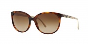 Burberry BE4146 Sunglasses Sunglasses - 340713 Havana / Brown Gradient