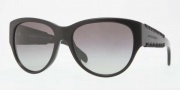 Burberry BE4121Q Sunglasses Sunglasses - 300111 Black / Gray Gradient