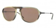 Burberry BE4116 Sunglasses Sunglasses - 331873 Green Horn / Brown