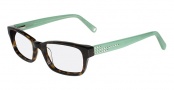 Nine West NW5011 Eyeglasses Eyeglasses - 216 Dark Tortoise / Green