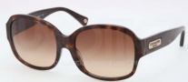 Coach HC8041 Sunglasses Carla Sunglasses - 500113 Tortoise / Brown Gradient