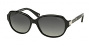 Coach HC8039 Sunglasses Annette Sunglasses - 5002T3 Black / Gray Gradient Polarized