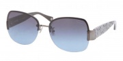 Coach HC7011 Sunglasses Brandi Sunglasses - 906211 Dark Silver Gray / Gray Blue Gradient