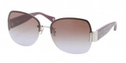 Coach HC7011 Sunglasses Brandi Sunglasses - 906368 Silver Purple / Brown Purple Gradient