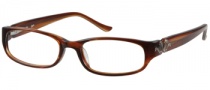 Candies C Anita Eyeglasses Eyeglasses - BRN: Brown Translucent