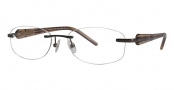 Adrienne Vittadini AV-10 Eyeglasses Eyeglasses - Brown