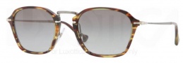 Persol PO3047S Sunglasses Sunglasses - 938/M3 Striped Green / Gradient Grey Polarized