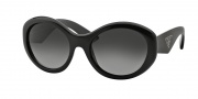 Prada PR 30PS Sunglasses Sunglasses - 1AB5W1 Black / Polarized Gray Gradient