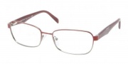 Prada PR 62OV Eyeglasses Eyeglasses - JAL101 Red Gradient Gunmetal