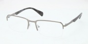 Prada PR 59QV Eyeglasses Eyeglasses - 75S101 Brushed Gunmetal