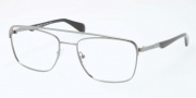 Prada PR 58QV Eyeglasses Eyeglasses - 5AV101 Gunmetal
