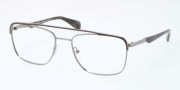 Prada PR 58QV Eyeglasses Eyeglasses - QE8101 Green Silver