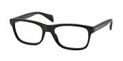 Prada PR 19PV Eyeglasses Eyeglasses - 1AB101 Black