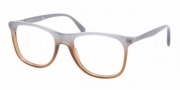 Prada PR 13PV Eyeglasses Eyeglasses - MAY101 Gray Gradient Brown