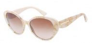 Dolce & Gabbana DG4198 Sunglasses Sunglasses - 274713 Leaf Gold on Sand / Brown Gradient Lens