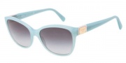 Dolce & Gabbana DG4195 Sunglasses Sunglasses - 27308G Matte Aquamarine / Gray Gradient Lens