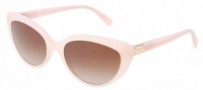 Dolce & Gabbana DG4194 Sunglasses Sunglasses - 269713 Opal Pink / Brown Gradient Lens