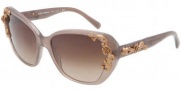 Dolce & Gabbana DG4167 Sunglasses Sunglasses - 267913 Opal Brown / Brown Gradient Lens