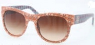 Tory Burch TY9026 Sunglasses Sunglasses - 121813 Orange Multicolor / Brown Gradient