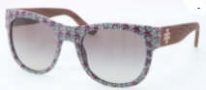 Tory Burch TY9026 Sunglasses Sunglasses - 122011 Multi Orange / Gray Gradient