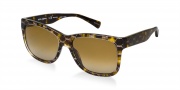 Dolce & Gabbana DG4158P Sunglasses Sunglasses - 2660T5 Hazelnut on Havana / Polarized Brown Gradient Lens