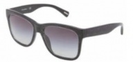 Dolce & Gabbana DG4158P Sunglasses Sunglasses - 26598G Gray on Black / Gray Gradient Lens