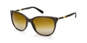 Dolce & Gabbana DG4156 Sunglasses Sunglasses - 1965T5 Brown Marble / Polarized Brown Gradient Lens