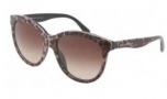 Dolce & Gabbana DG4149 Sunglasses Sunglasses - 199513 Leopard / Brown Gradient Lens