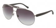 Dolce & Gabbana DG2119 Sunglasses Sunglasses - 1186T3 Gunmetal / Polarized Gray Gradient Lens