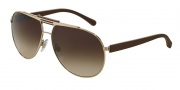 Dolce & Gabbana DG2119 Sunglasses Sunglasses - 119013 Pale Gold / Brown Gradient Lens