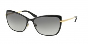 Tory Burch TY6028 Sunglasses Sunglasses - 10711 Black / Gray Gradient