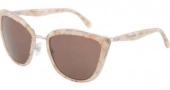 Dolce & Gabbana DG2113 Sunglasses Sunglasses - 114973 Silver / Beige / Brown Lens