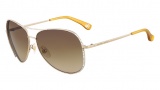 Michael Kors M2062S Sadie Sunglasses Sunglasses - 717 Gold