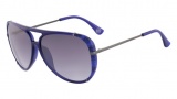 Michael Kors M2484S Julia Sunglasses Sunglasses - 414 Crystal Navy
