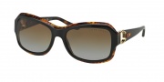Ralph Lauren RL8107Q Sunglasses Sunglasses - 5260T5 Top Black / Gradient Brown Polarized