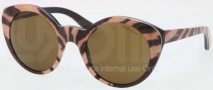 Ralph Lauren RL8104W Sunglasses Sunglasses - 543752 Tiger Vintage Effect / Green
