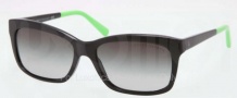 Ralph Lauren RL8093 Sunglasses Sunglasses - 53878G Black / Grey Gradient