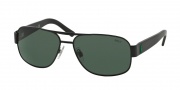 Polo PH3080 Sunglasses Sunglasses - 903871 Matte Black / Grey Green