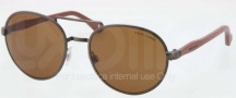 Polo PH3081Q Sunglasses Sunglasses - 924573 Gunmetal / Brown